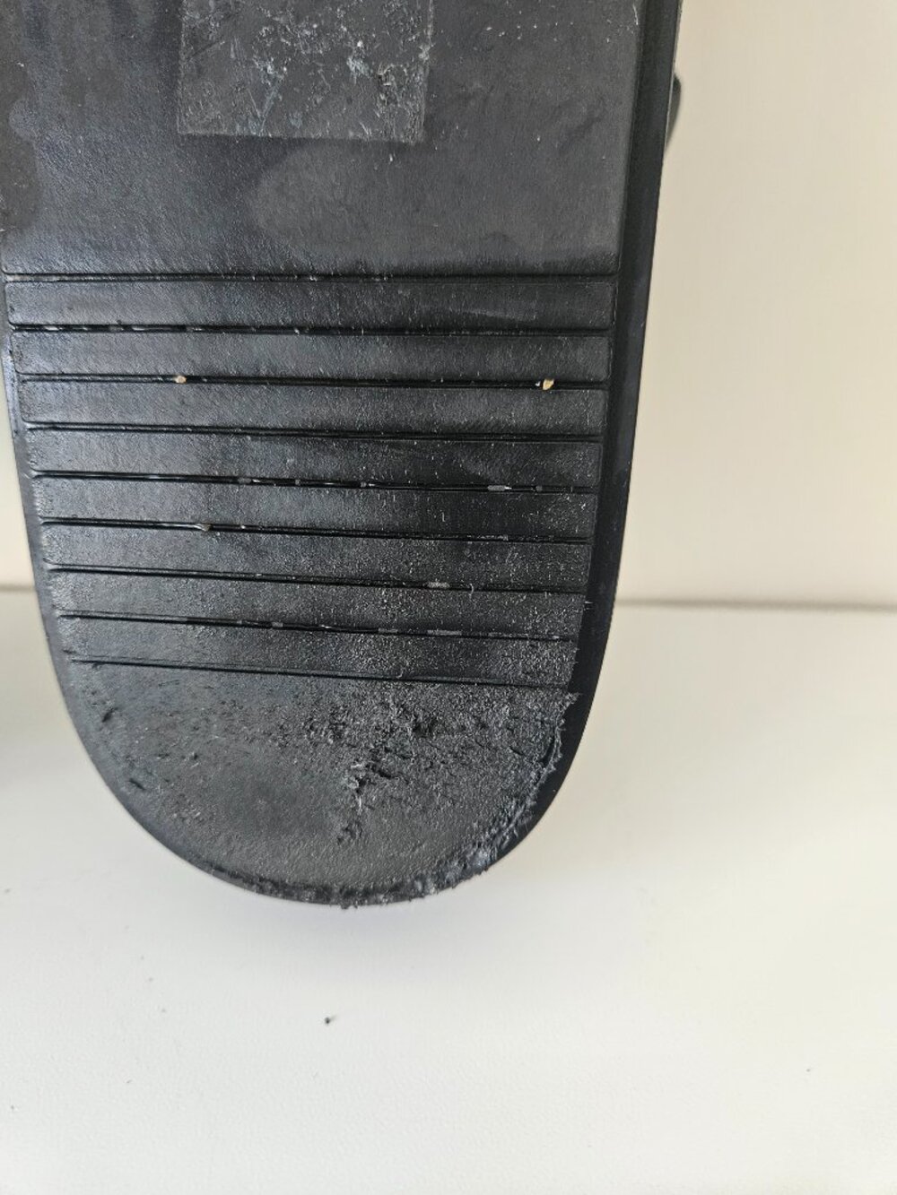 Madden Girl Fowler Black Platform Slide Sandals, Size 8 - Picture 6 of 11